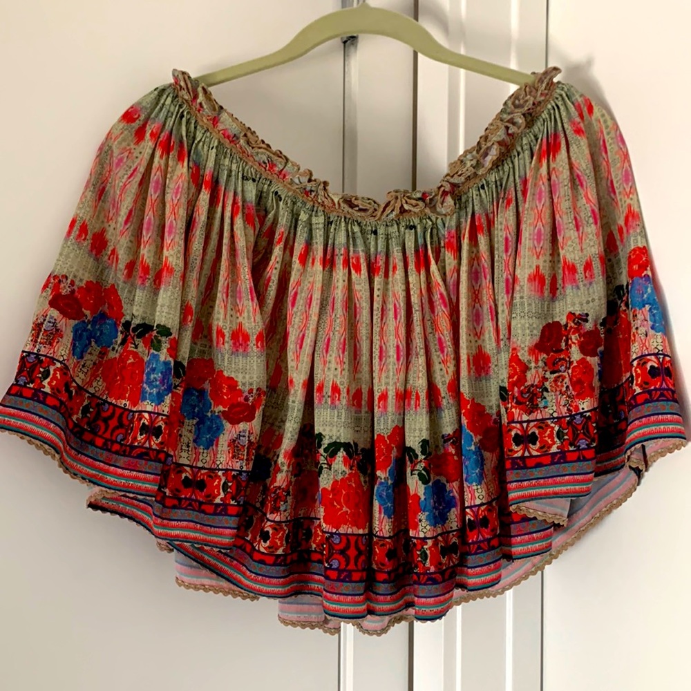 Anthropologie off-the-shoulder top